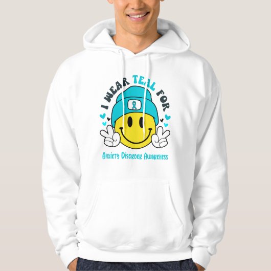 Unterstützung für Angststörungen Sensibilisierungs Hoodie (Vorderseite)