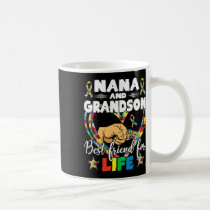 Unterstützung für Autismus Bewusstsein Nana und Gr Kaffeetasse