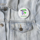 Unterstützung für Bile Duct Cancer Awareness Ribbo Button (Beispiel)
