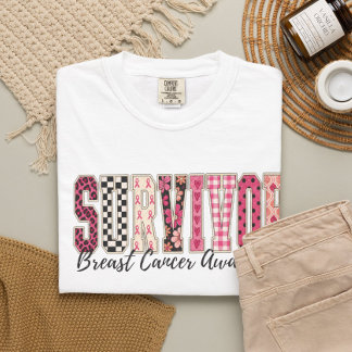 Unterstützung für Brustkrebs-Bewusstsein Pink Okto T-Shirt