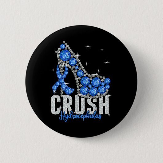 Unterstützung für Crush Hydrocephalus Twinkle Ribb Button (Vorderseite)