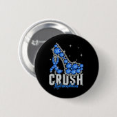 Unterstützung für Crush Hydrocephalus Twinkle Ribb Button (Vorne & Hinten)