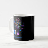 Unterstützung für das Alpenbewusstsein Kaffeetasse (Vorderseite Links)