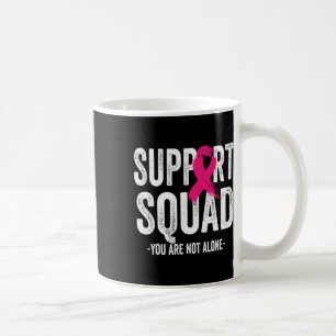 Unterstützung für das Auftreten von Brustkrebs im  Kaffeetasse