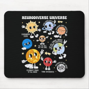 Unterstützung für das Bewusstsein für Neurovielfal Mousepad