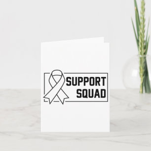 Unterstützung für das Bewusstsein von Squad Orange Karte