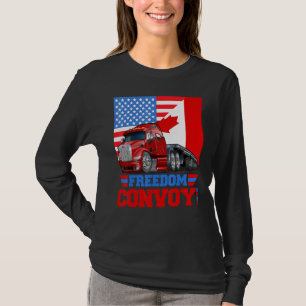 Unterstützung für den amerikanischen kanadischen F T-Shirt