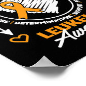 Unterstützung für den Aufklärungsmonat ich trage O Poster (Ecke)