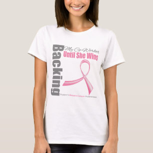 Unterstützung für den Brustkrebs meiner Mitarbeite T-Shirt