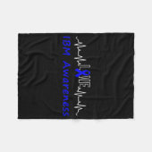 Unterstützung für den Heartbeat-Liebe von Ibm Awar Fleecedecke (Vorderseite (Horizontal))