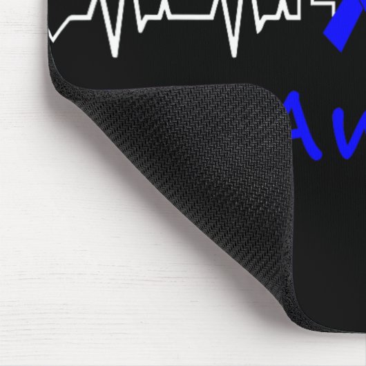 Unterstützung für den Heartbeat-Liebe von Ibm Awar Mousepad (Ecke)