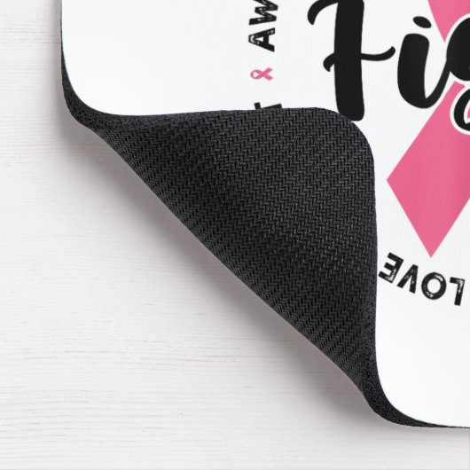 Unterstützung für den Kampf gegen vorgeburtenes Br Mousepad (Ecke)