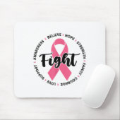 Unterstützung für den Kampf gegen vorgeburtenes Br Mousepad (Mit Mouse)