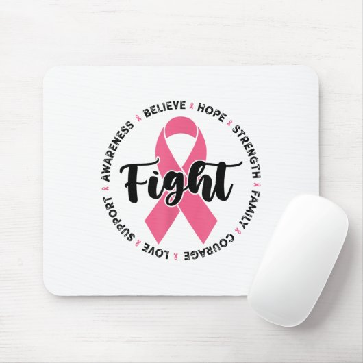 Unterstützung für den Kampf gegen vorgeburtenes Br Mousepad (Mit Mouse)