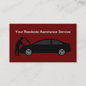 Unterstützung für den Straßenverkehr Visitenkarte (Vorderseite)