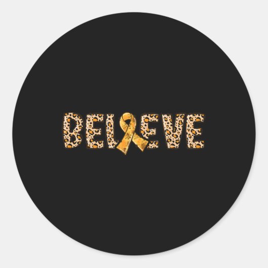 Unterstützung für die Blendfarbenprägung von Crps Runder Aufkleber (Vorderseite)