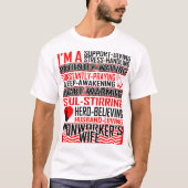 Unterstützung für die Ehefrau von Husband Love Iro T-Shirt (Vorderseite)