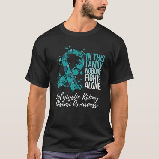 Unterstützung für die Familie - PKD-Software für p T-Shirt (Vorderseite)