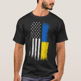 Unterstützung für die Ukraine Ich stehe mit der T-Shirt
