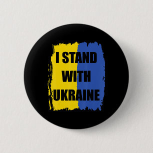Unterstützung für die Ukraine Ich stehe mit der Uk Button