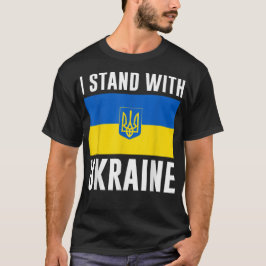 Unterstützung für die Ukraine Ich stehe mit der uk T-Shirt