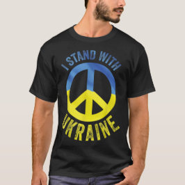 Unterstützung für die Ukraine Ich stehe mit der uk T-Shirt