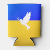 Unterstützung für die Ukraine kann den Friedenssch Dosenkühler (Vorderseite)