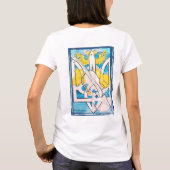 Unterstützung für die Ukraine, Kunst für den T - S T-Shirt (Rückseite)