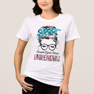 Unterstützung für die Unterstützung der interstiti Tri-Blend Shirt