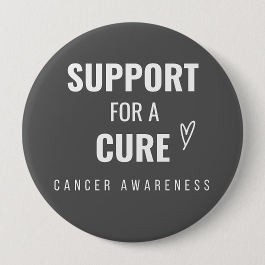 Unterstützung für eine Heilung. Button (Vorderseite)