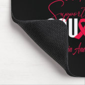 Unterstützung für Gehirnaneurysma-Bewusstsein Mousepad (Ecke)