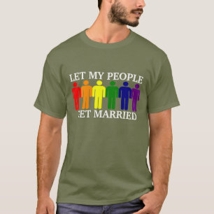 Unterstützung für gleichgeschlechtliche Ehe T-Shirt