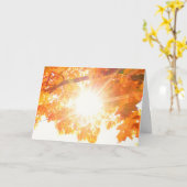 Unterstützung für Golden Light Cancer - Schwerwieg Karte (Gelbe Blume)