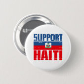 Unterstützung für Haiti Button (Vorne & Hinten)