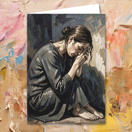 Unterstützung für jemanden, der eine schwierige Ze Karte