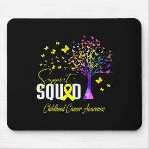 Unterstützung für Krebsbewusstsein bei Kindern Mousepad