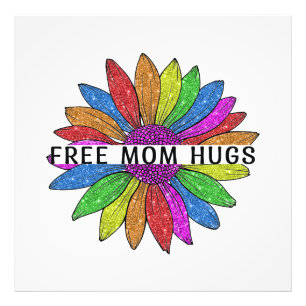 Unterstützung für LGBTQIA+ durch kostenlose Mama Fotodruck