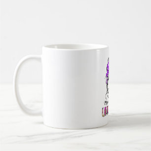 Unterstützung für Migräne Kopfschmerzen Kaffeetasse