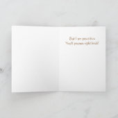 Unterstützung für niedlichen Kätzchenkrebs Karte (Innenseite)