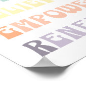 Unterstützung für Pastel Sober Poster (Ecke)