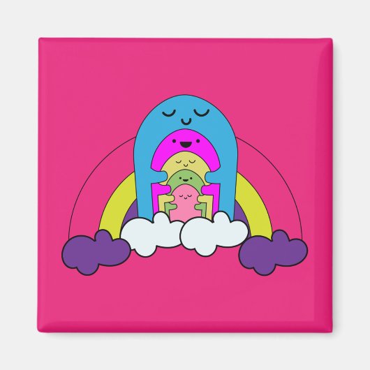 Unterstützung für psychische Gesundheit Magnet (Vorne)