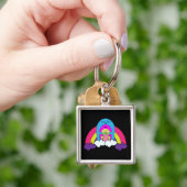 Unterstützung für psychische Gesundheit Schlüsselanhänger (Hand)