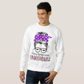 Unterstützung für pulmonale Hypertonie Sweatshirt (Vorne ganz)
