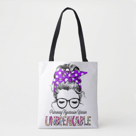 Unterstützung für pulmonale Hypertonie Tasche (Vorderseite)