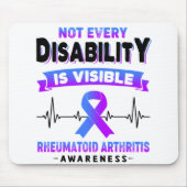 Unterstützung für Rheumatoide Arthritis Mousepad (Vorne)