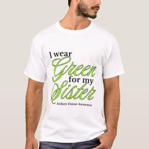 Unterstützung für Spender-Bewusstsein-Held Dankbar T-Shirt