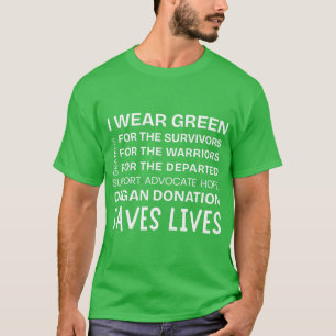 Unterstützung für Spender-Stolz Unisex T-Shirt