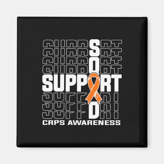 Unterstützung für Squad Crps-Bewusstsein Magnet (Vorne)