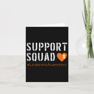 Unterstützung für Squad Leukämie Bewusstsein 1 Karte
