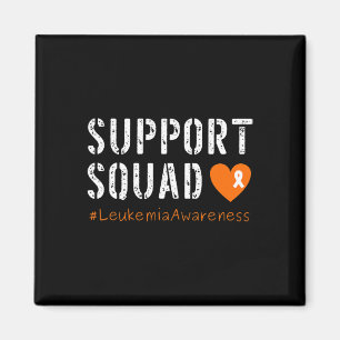 Unterstützung für Squad Leukämie Bewusstsein 1 Magnet